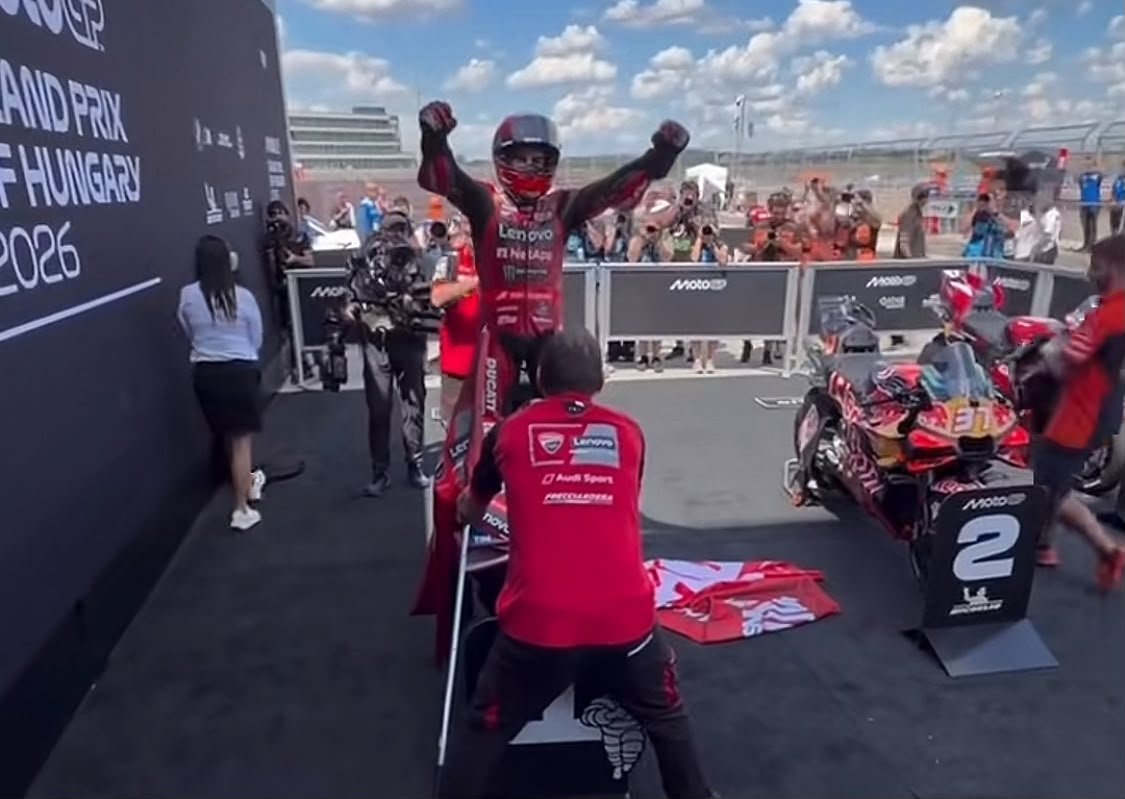 Marc Marquez Menggila di GP Hungaria, Tembus 5 Besar Klasemen MotoGP 2026