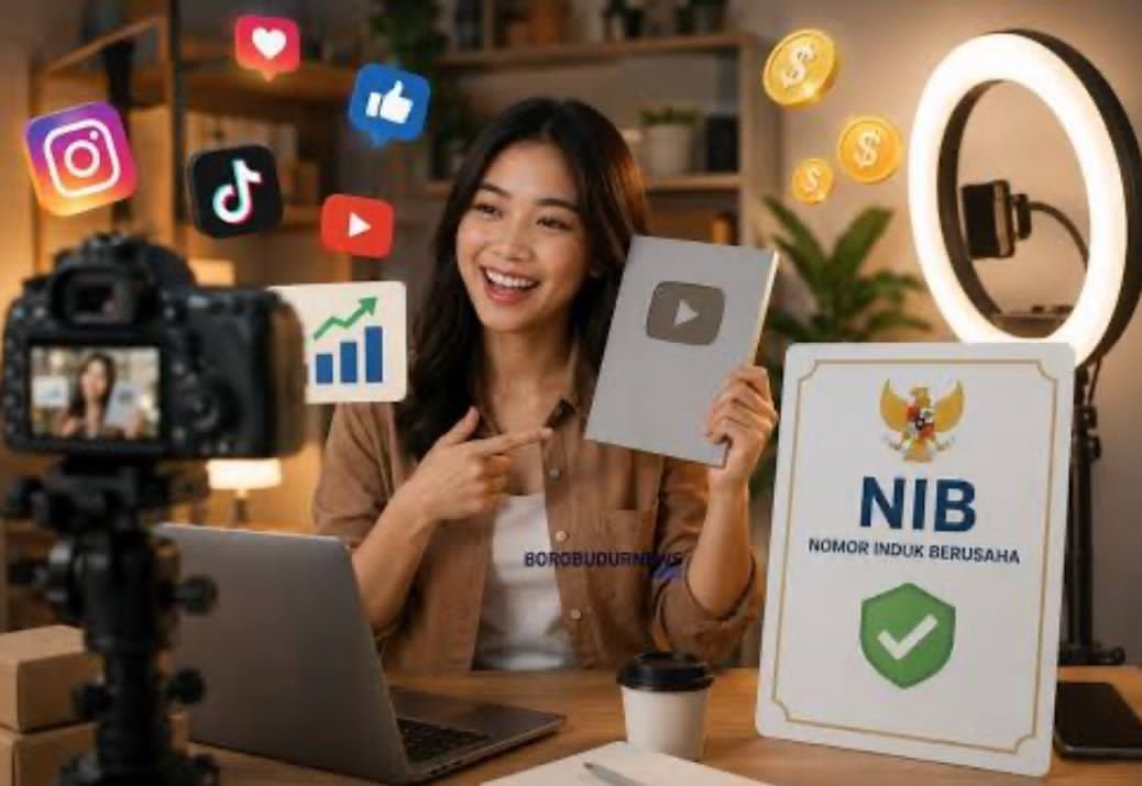 Resmi! Konten Kreator Kini Wajib Punya NIB, Ini Dampaknya bagi YouTuber dan Selebgram