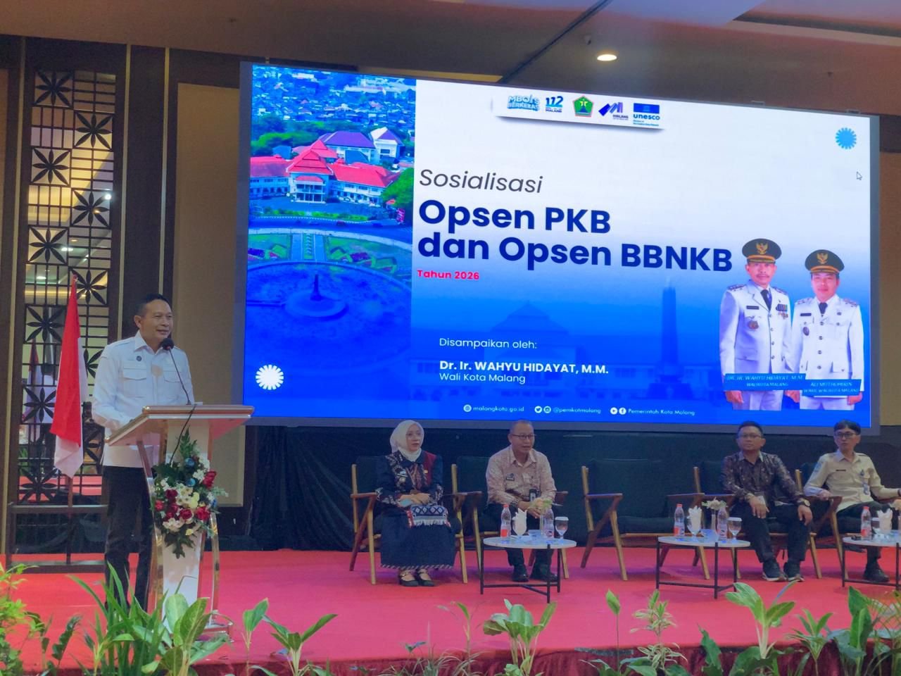 Wahyu Hidayat Genjot PAD Kota Malang, Opsen PKB Tembus Rp59Miliar