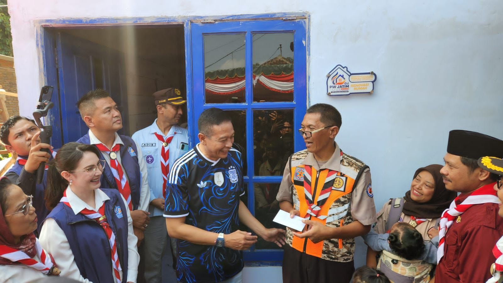 Wahyu Hidayat Dukung Program Renovasi Rumah Pramuka Jatim, Dinilai Sejalan dengan Misi Bangun Kesejahteraan Warga