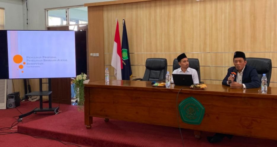 134 Mahasiswa PBA UIN Malang Ikuti Bimtek Penulisan Karya Ilmiah, Didorong Tembus Jurnal Bereputasi