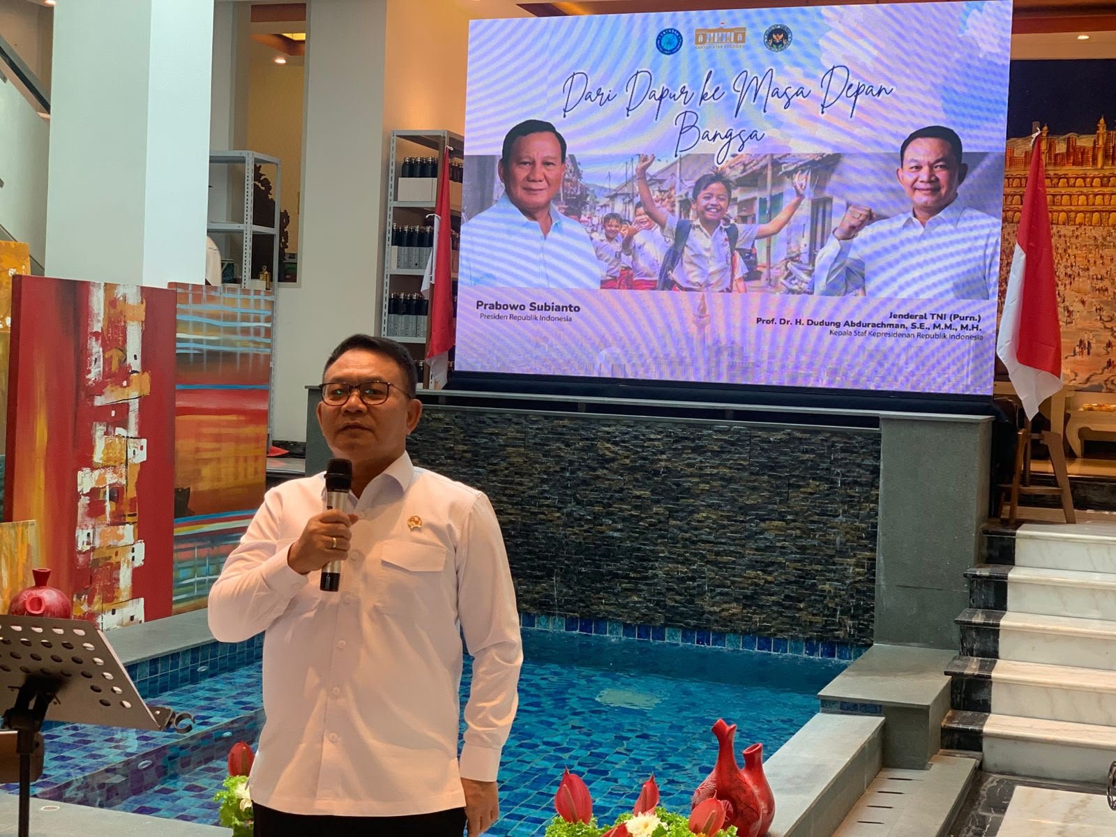 Dudung Minta MBG Tak Kejar Kuantitas, Kualitas Dapur dan Penurunan Stunting Jadi Prioritas