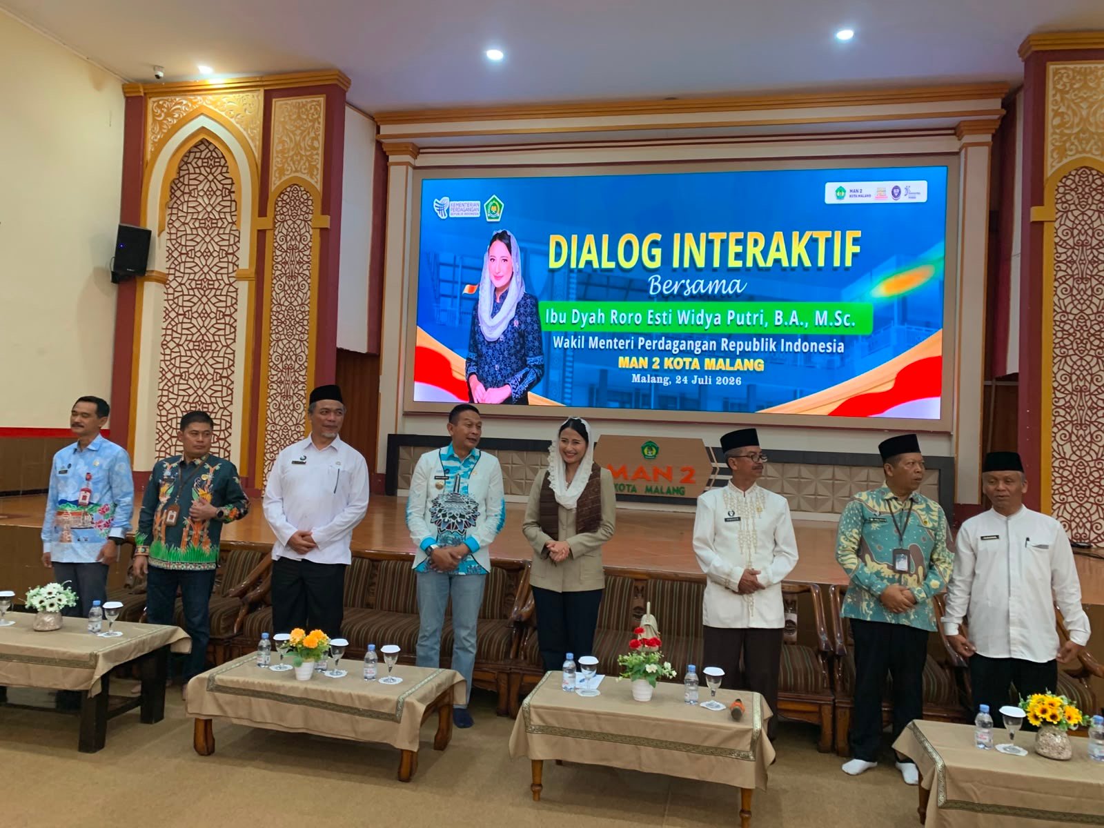 Wamendag Tinjau MAN 2 Kota Malang, Soroti Program Sekolah Garuda dan Penguatan SDM Menuju Indonesia Emas 2045