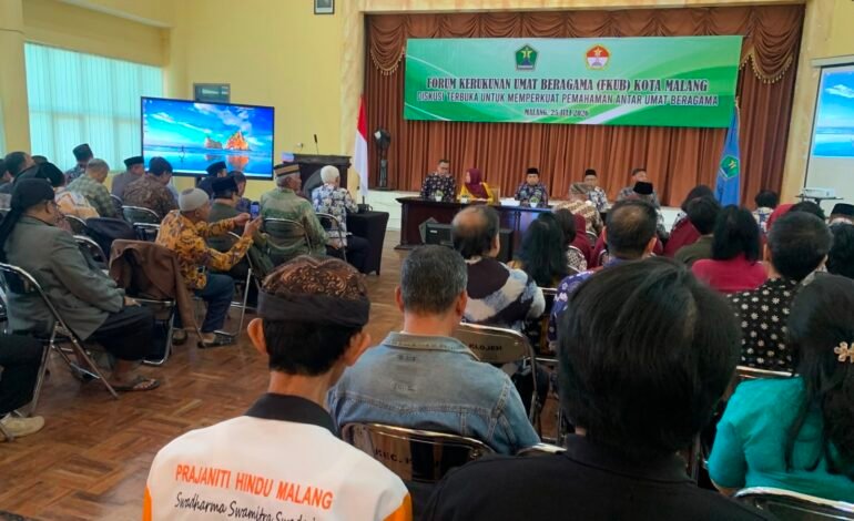 Wawali Malang: Kerukunan Tak Cukup Lewat Simbol, Harus Hadir dalam Keadilan Sosial