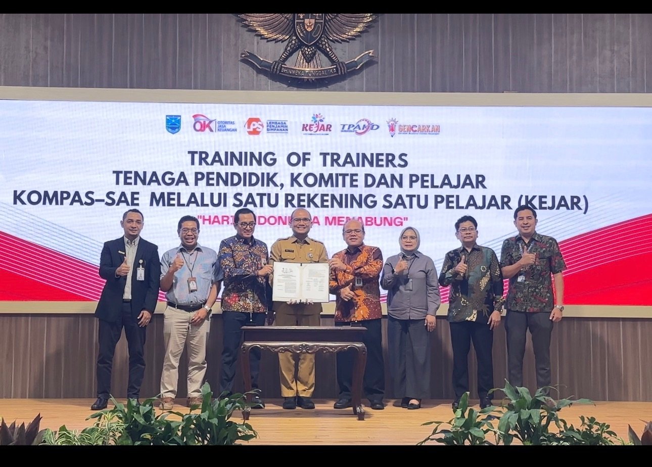 OJK Perluas Inklusi Keuangan, 1.500 Rekening Simpanan Pelajar Dibuka di Kabupaten Probolinggo