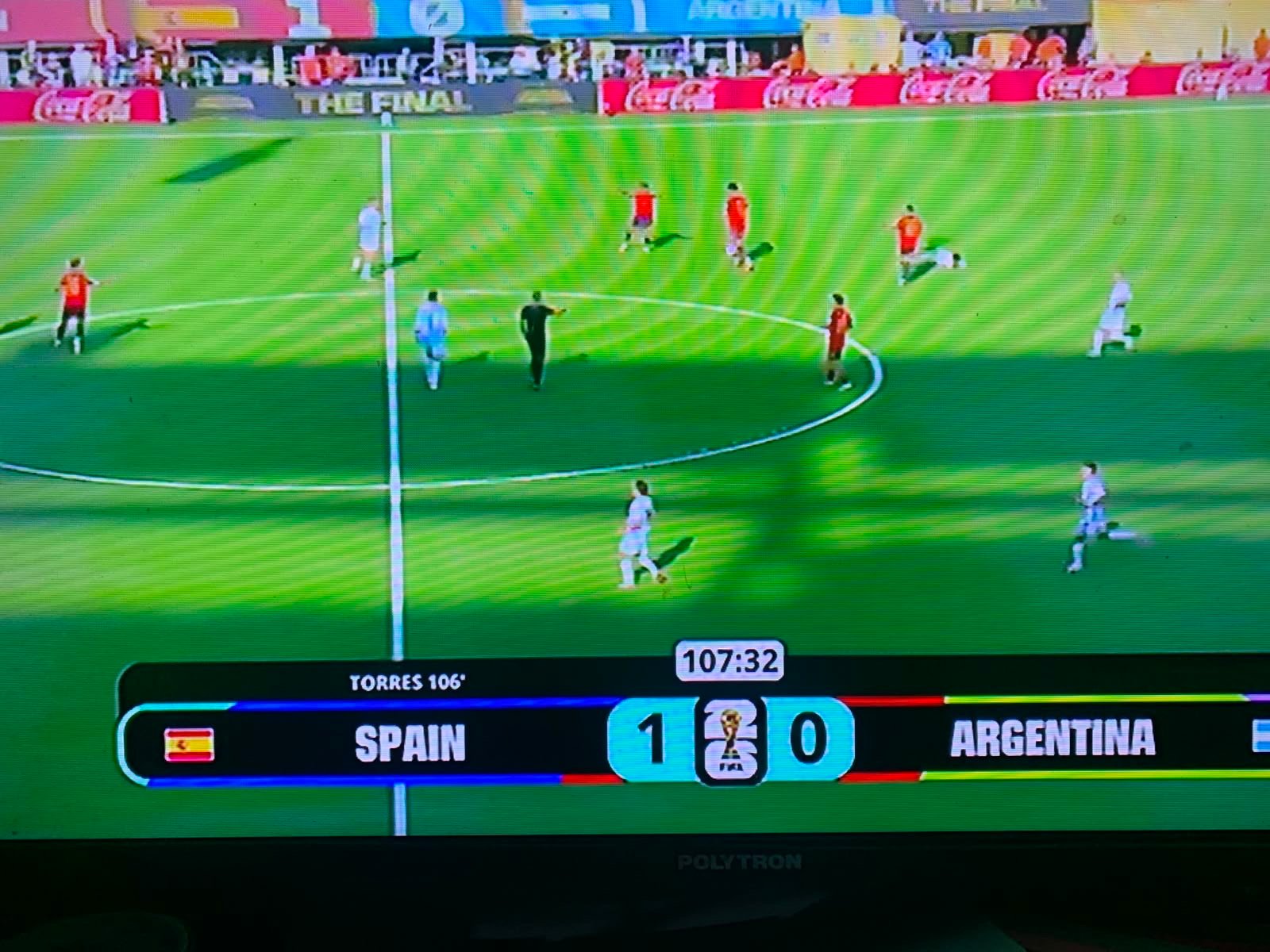 Extra Time Memanas! Ferran Torres Bawa Spanyol Unggul 1-0 atas 10 Pemain Argentina di Menit ke-106