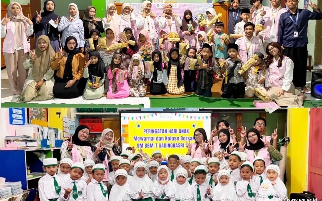 Hari Anak Nasional, Mahasiswa UM Ajak Anak Belajar Kreatif Lewat Lomba Edukatif dan Islami