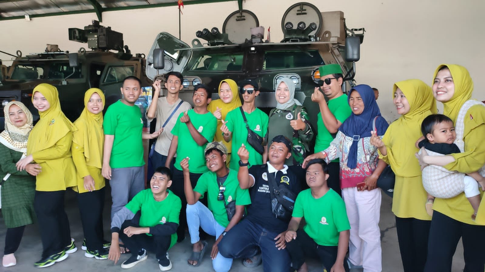 90 Anak Disabilitas Ikuti Study Tour Kebangsaan di Yonif 512/QY, Belajar Cinta Tanah Air Lewat Pengalaman Militer