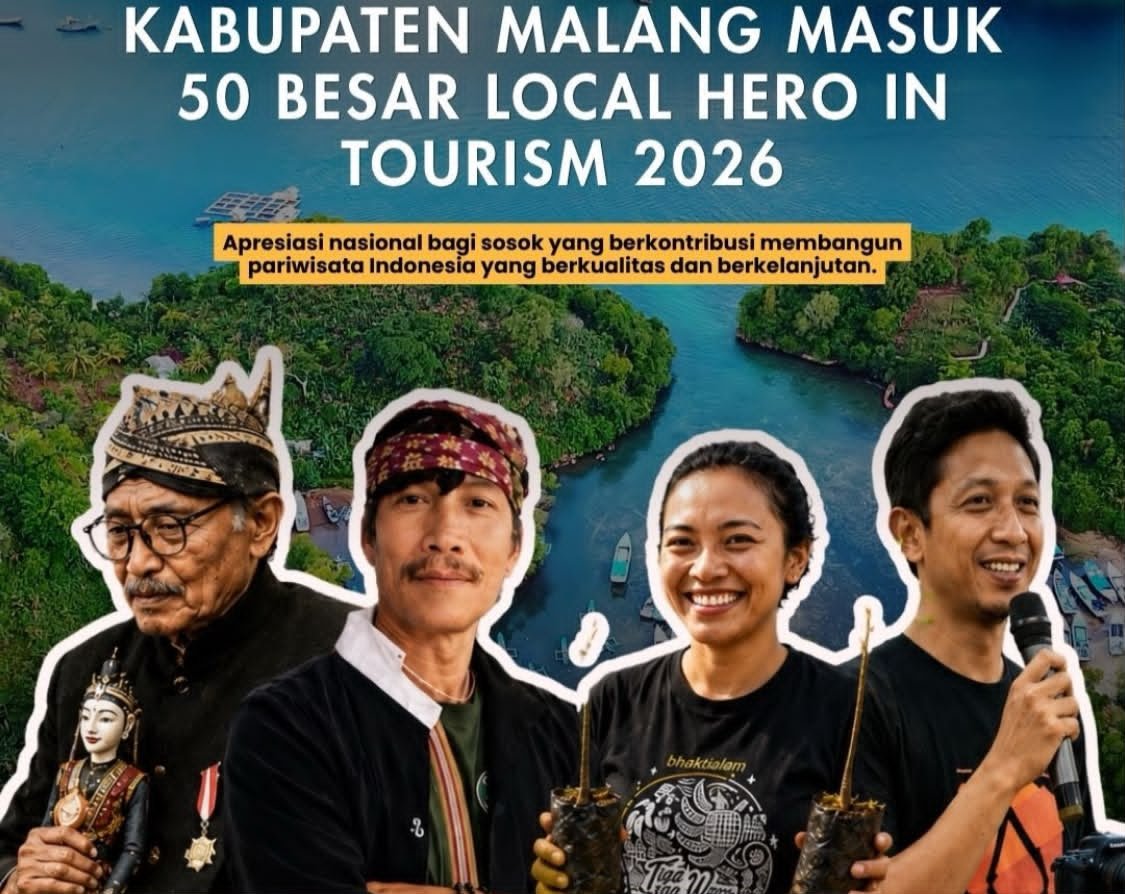 4 Tokoh Inspiratif Asal Kabupaten Malang Masuk 50 Besar Local Hero in Tourism 2026