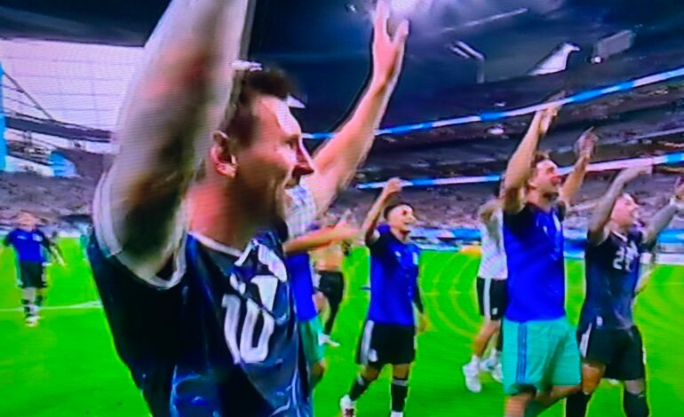 Bukan Cetak Gol, Lionel Messi Jadi Dalang Kemenangan Argentina atas Inggris
