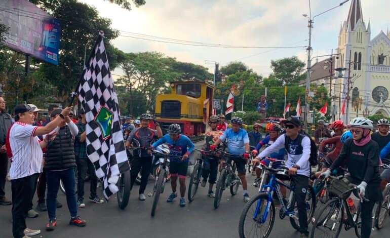 532 Peserta Ikuti World Wide Vintage MTB Day 2026, Start dari Kayutangan Malang