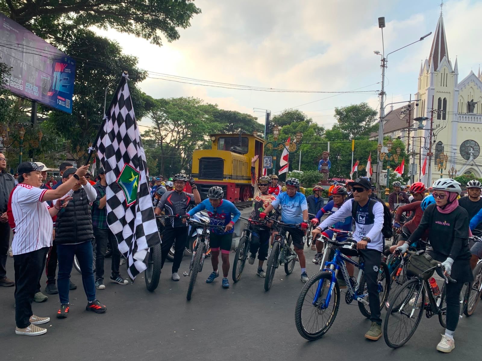 532 Peserta Ikuti World Wide Vintage MTB Day 2026, Start dari Kayutangan Malang
