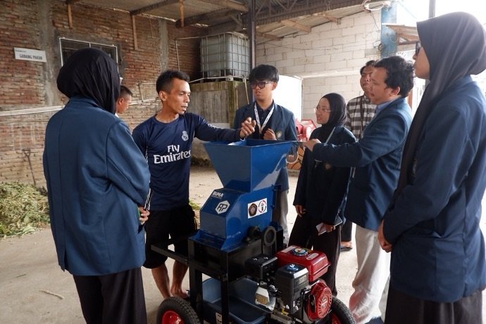 UB Berdayakan Bank Sampah Dworowati, Siapkan Mesin Pencacah Organik Berkapasitas 200 Kg per Hari