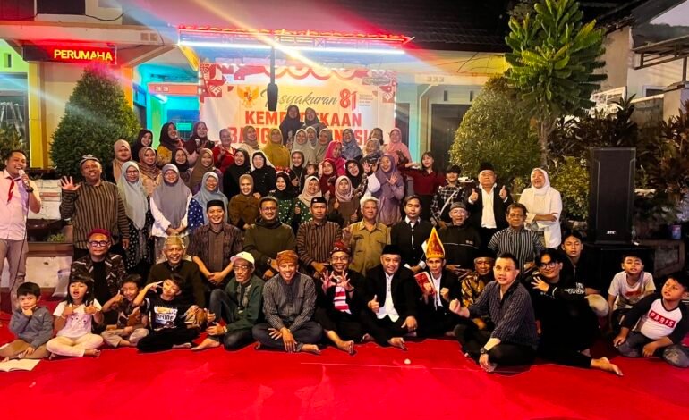 Drama Kolosal “Napak Tilas Proklamasi” Hidupkan Semangat Kemerdekaan Warga Sukun Pondok Indah