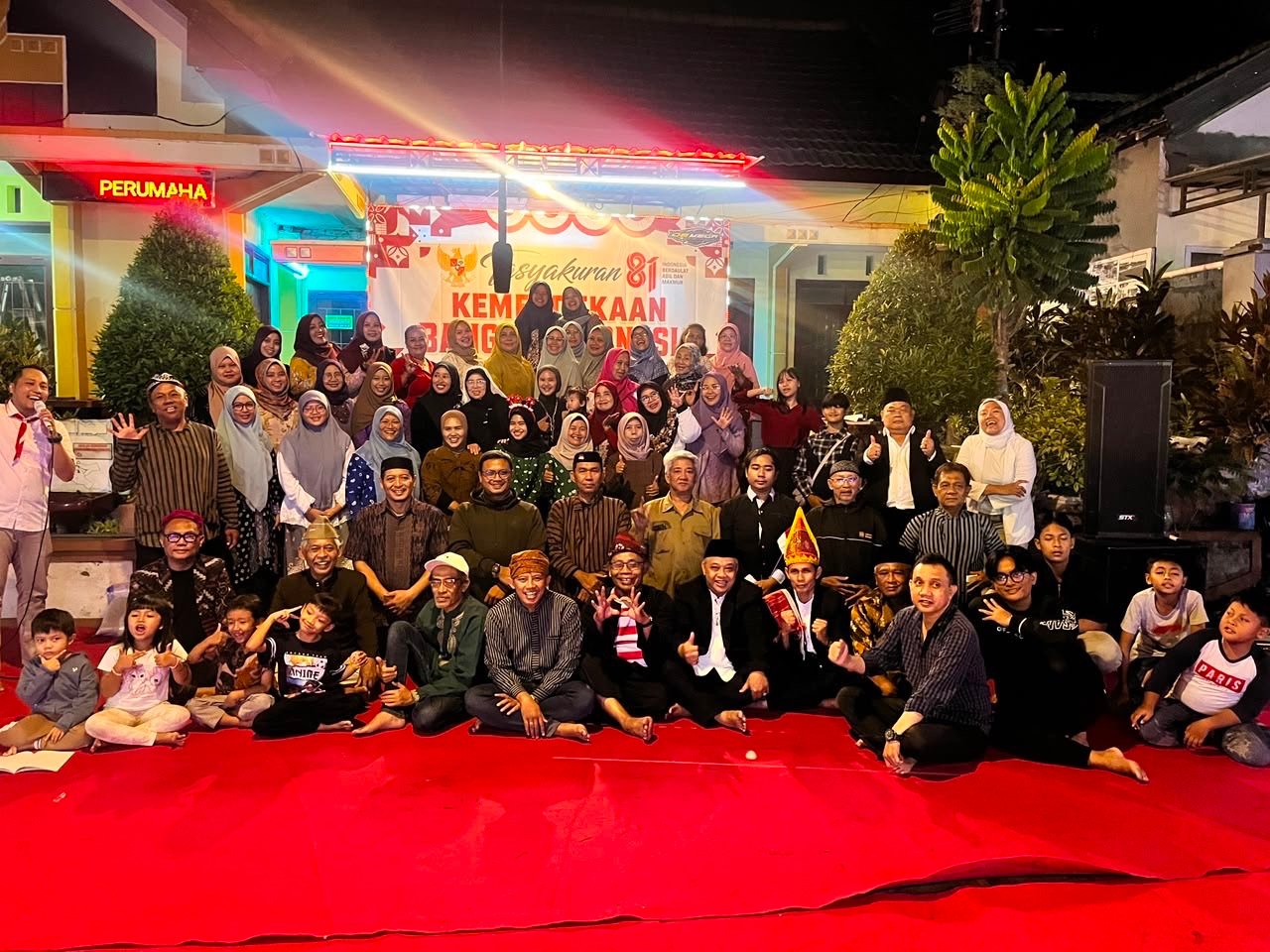 Drama Kolosal “Napak Tilas Proklamasi” Hidupkan Semangat Kemerdekaan Warga Sukun Pondok Indah
