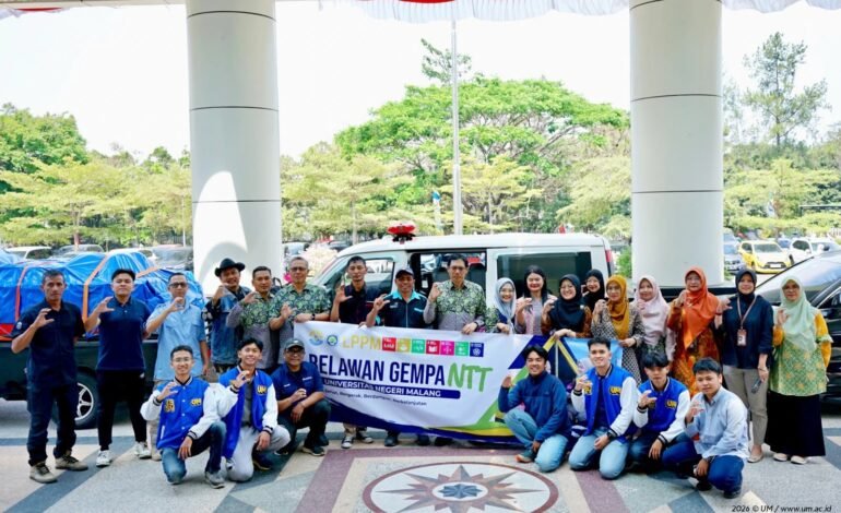 UM Kirim Relawan ke NTT, Fokus Pendampingan Psikososial hingga Pemetaan Kerusakan