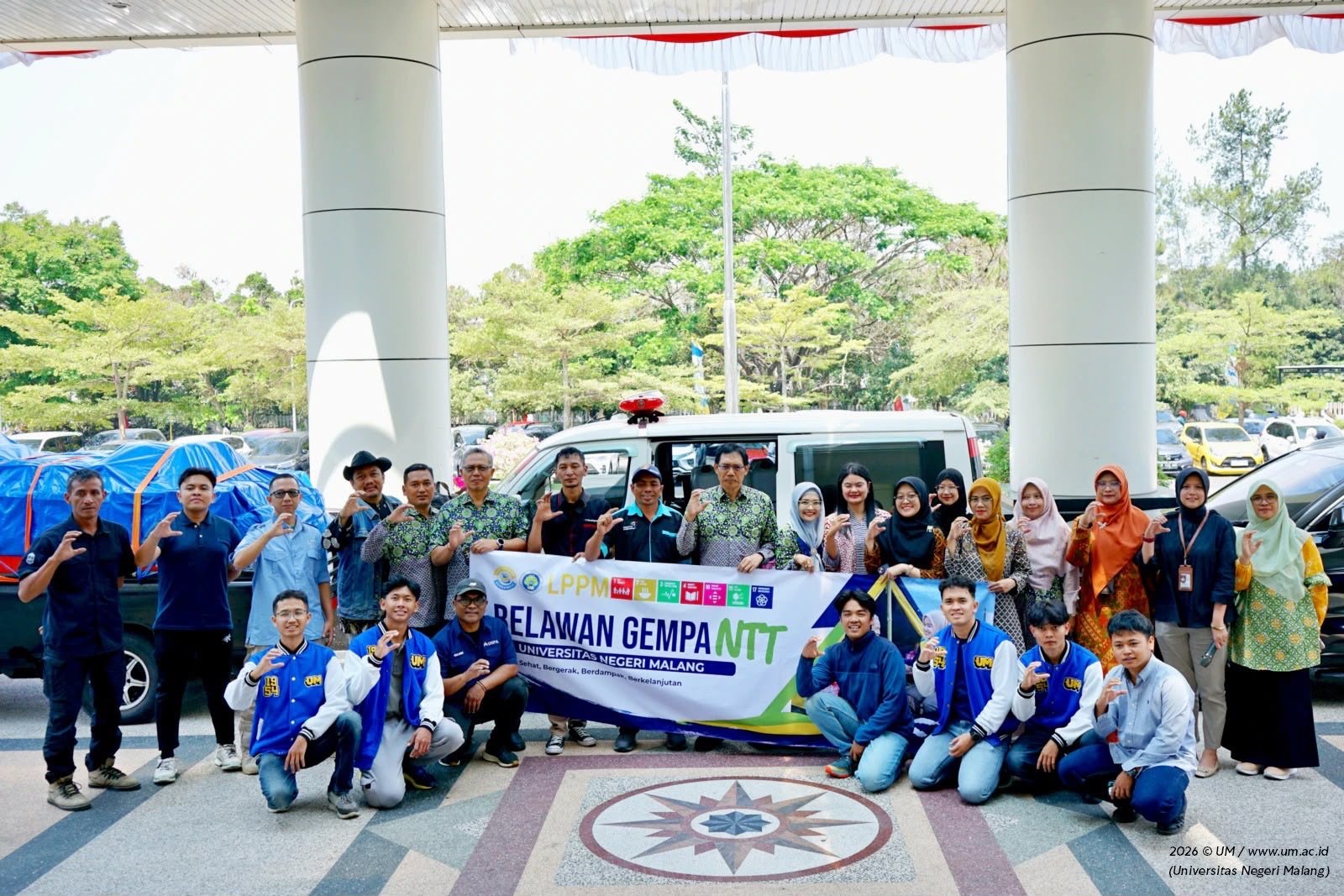 UM Kirim Relawan ke NTT, Fokus Pendampingan Psikososial hingga Pemetaan Kerusakan