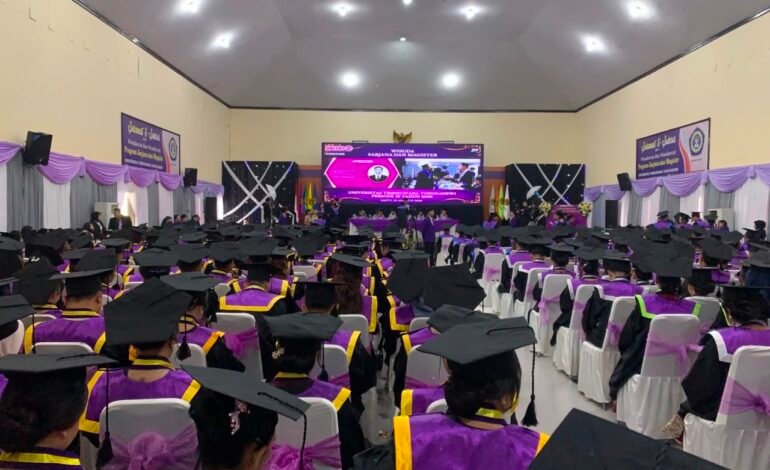 Wisuda ke-52 UNITRI, 400 Lulusan Didorong Beri Dampak Nyata bagi Masyarakat