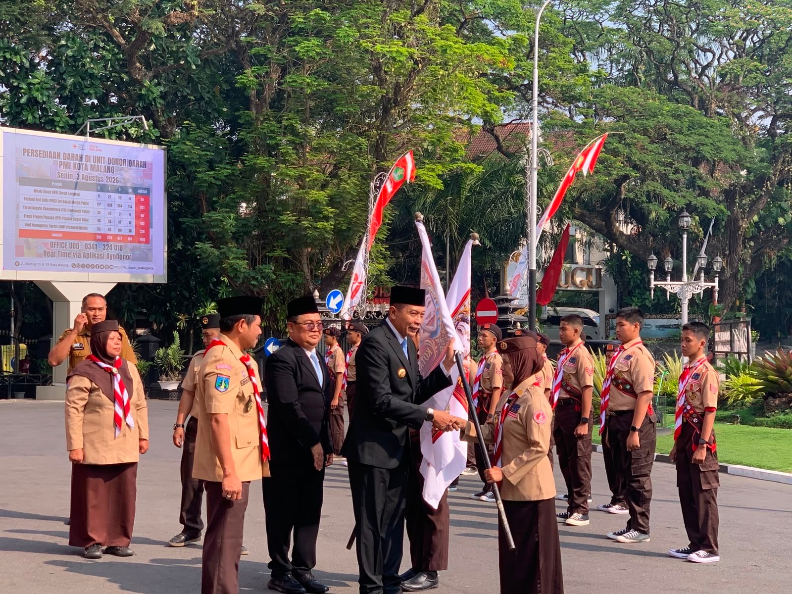 32 Pramuka Penggalang Kota Malang Wakili Jatim di Jamnas XII, Bawa Misi Ketahanan Pangan dan Budaya
