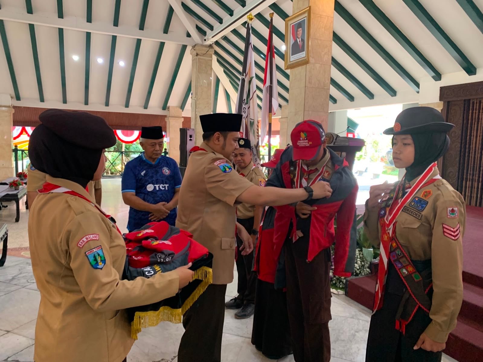 32 Pramuka Kabupaten Malang Dikirim ke Jamnas XII, Sanusi Tekankan Misi Ketahanan Pangan