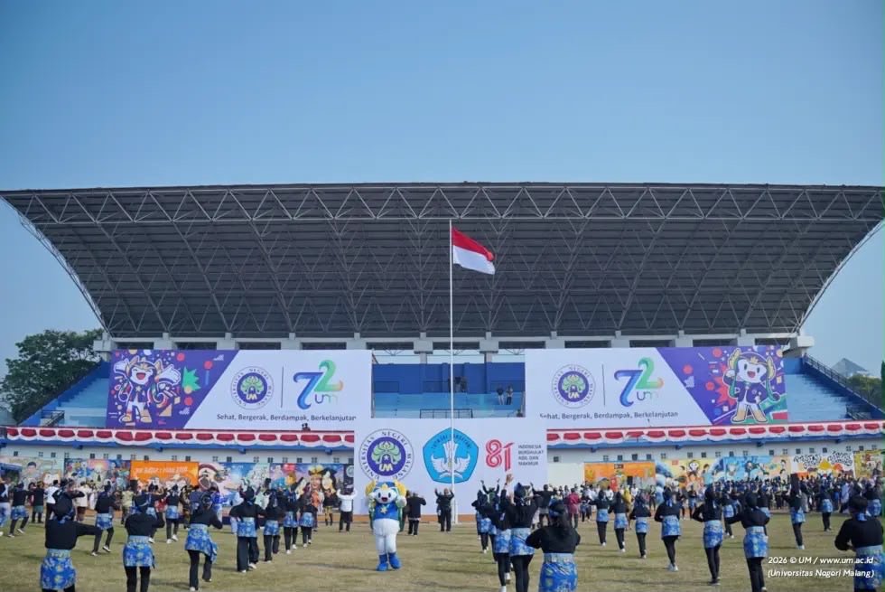 HUT ke-81 RI, UM Tekankan Makna Kemerdekaan dan Luncurkan Logo Dies Natalis ke-72