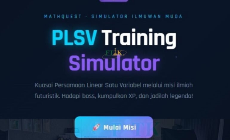 MathQuest Hadirkan Pembelajaran PLSV Berbasis Game untuk Siswa SMP