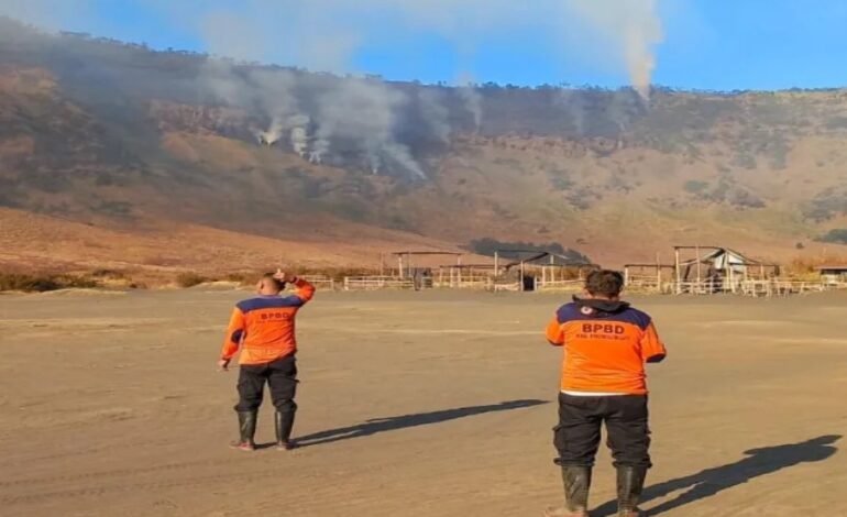 Kebakaran Hutan Bromo, Tiga Jalur Wisata di Malang dan Lumajang Ditutup Sementara