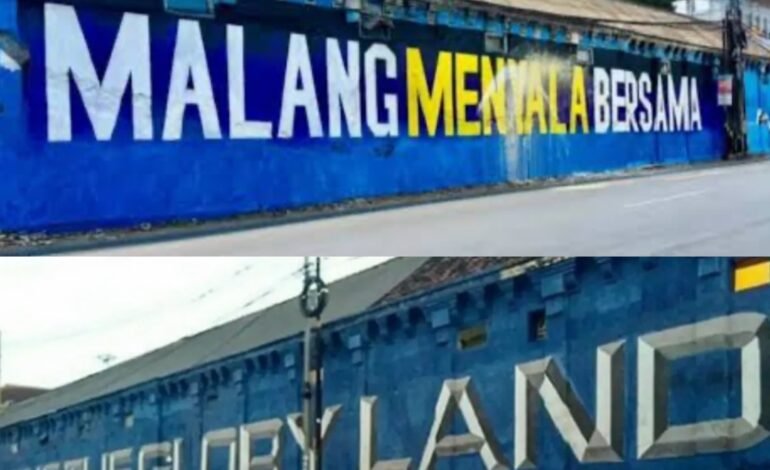 5 Fakta Mural Malang The Glory Land yang Sempat Tertutup Festival Mbois
