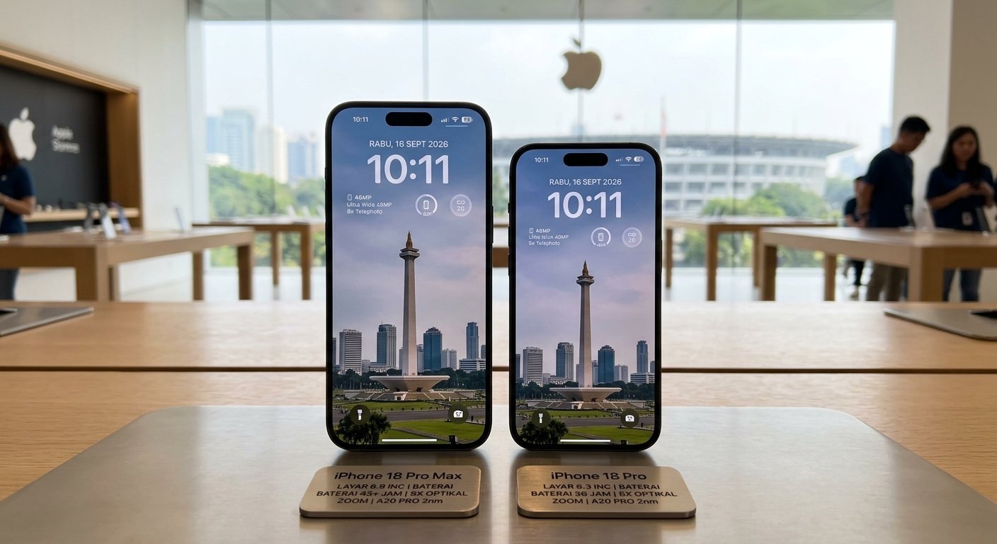 Perbedaan Utama iPhone 18 Pro dan iPhone 18 Pro Max: Mana yang Cocok untuk Anda?