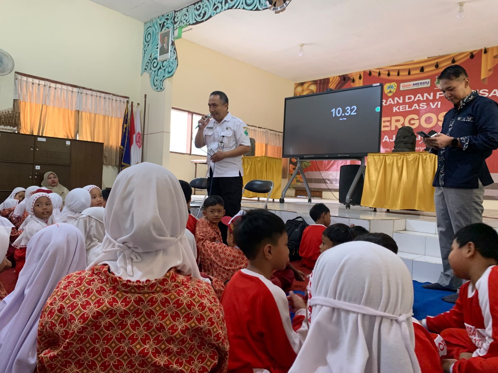 Museum Keliling Luruskan Sejarah Singhasari Kepada Siswa di Malang