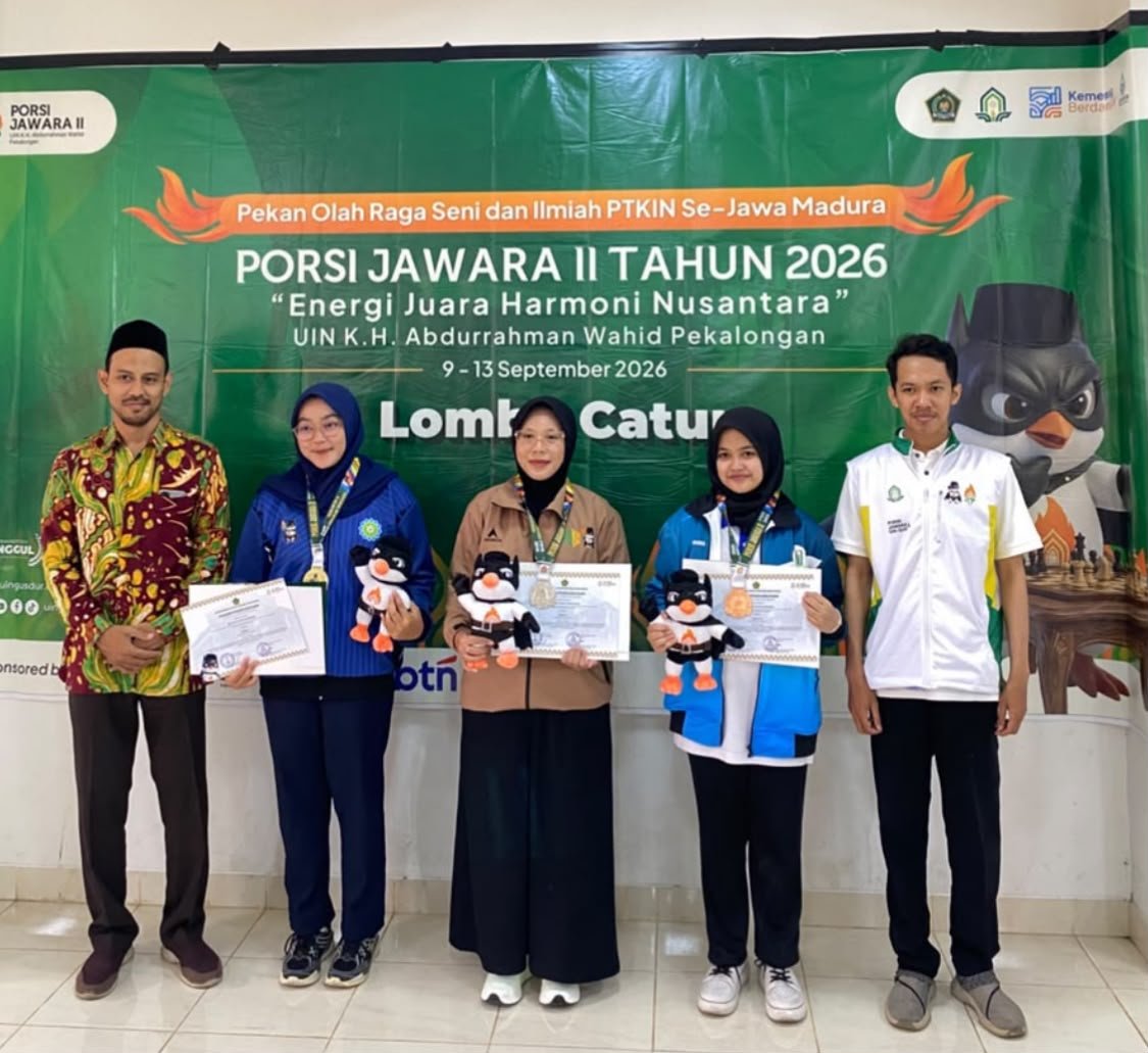 Mahasiswa PIPS UIN Malang Raih Medali Perak Catur Kilat di PORSI JAWARA II 2026