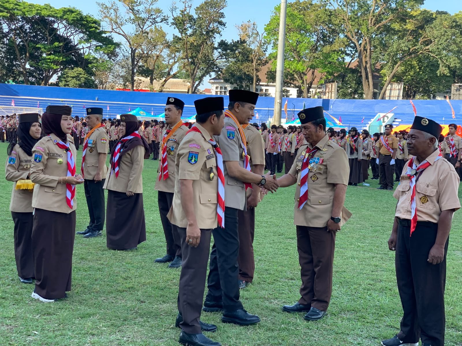 1208 Pramuka Garuda Dikukuhkan di Kota Malang, Didorong Ikut Perkuat Ketahanan Pangan