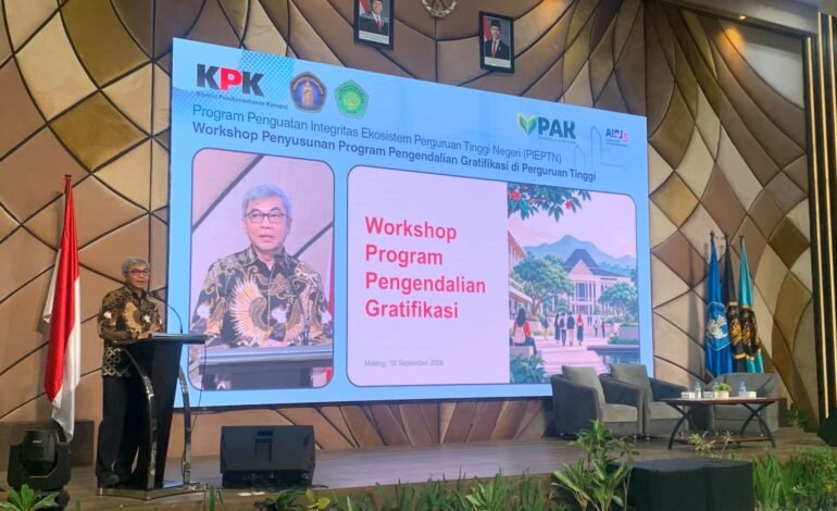KPK Soroti 4 Area Rawan Gratifikasi di Kampus, dari Penerimaan Mahasiswa hingga Promosi Jabatan