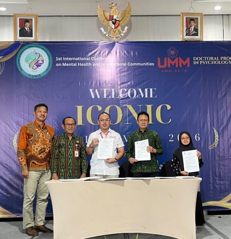 Indonesia Sehat Jiwa Tanda Tangani MoU dengan Prodi Doktor Psikologi UMM