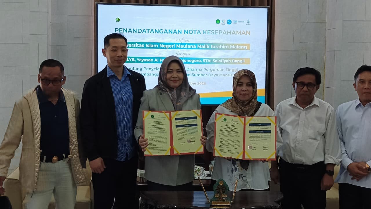 UIN Malang Teken 3 MoU, Gandeng Industri hingga Kampus Demi Perkuat SDM