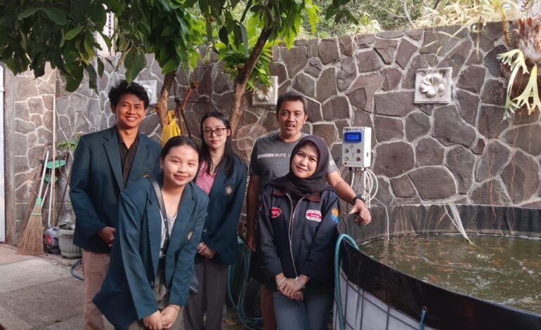 Kolam Lele UMKM Namazu Bites Kini Bisa Dipantau Lewat HP, Mahasiswa FTAB UB Raih Juara I Expo 3M