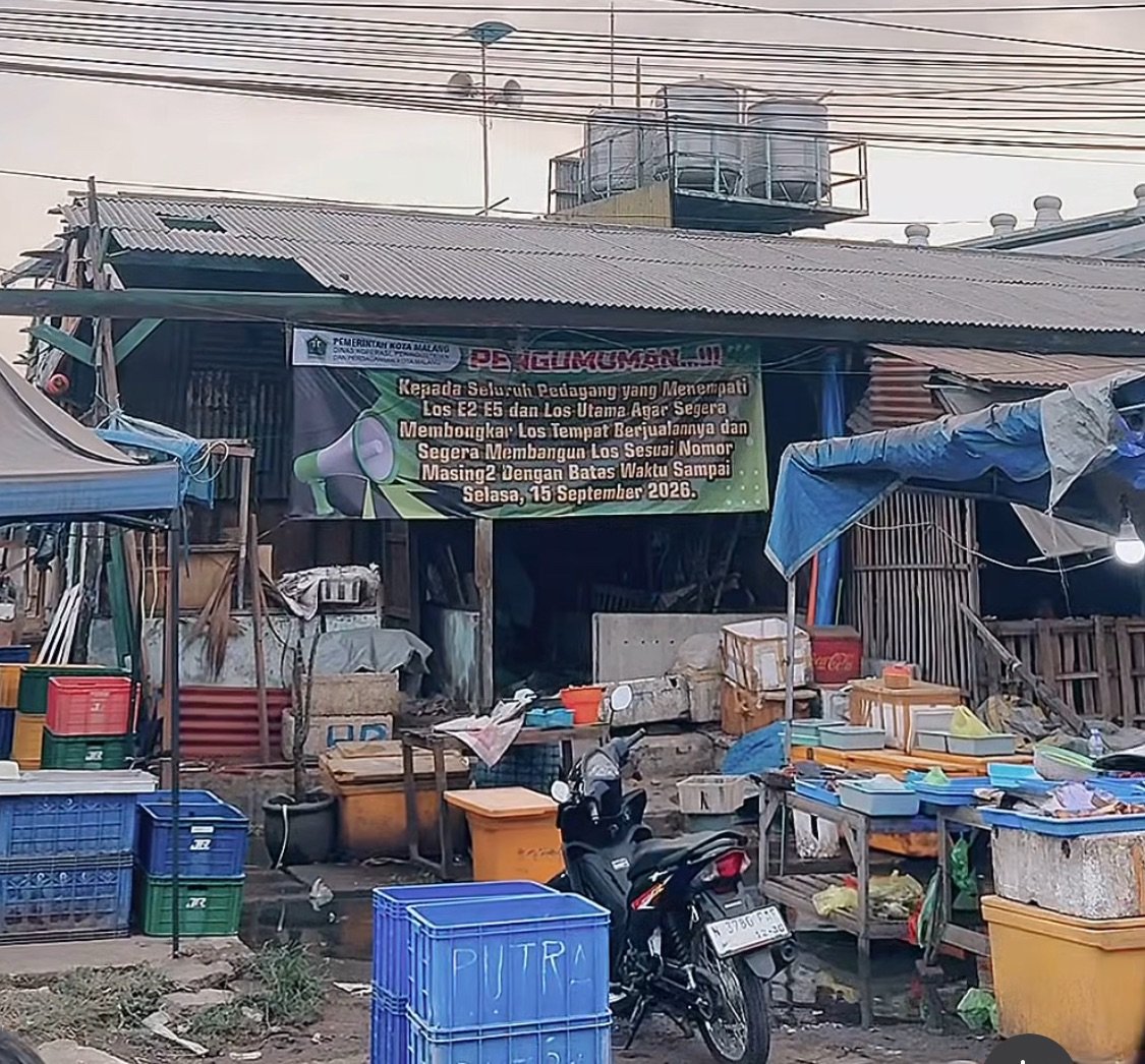 15 September Jadi Deadline, Lapak Pasar Gadang yang Belum Dibongkar Akan Ditertibkan