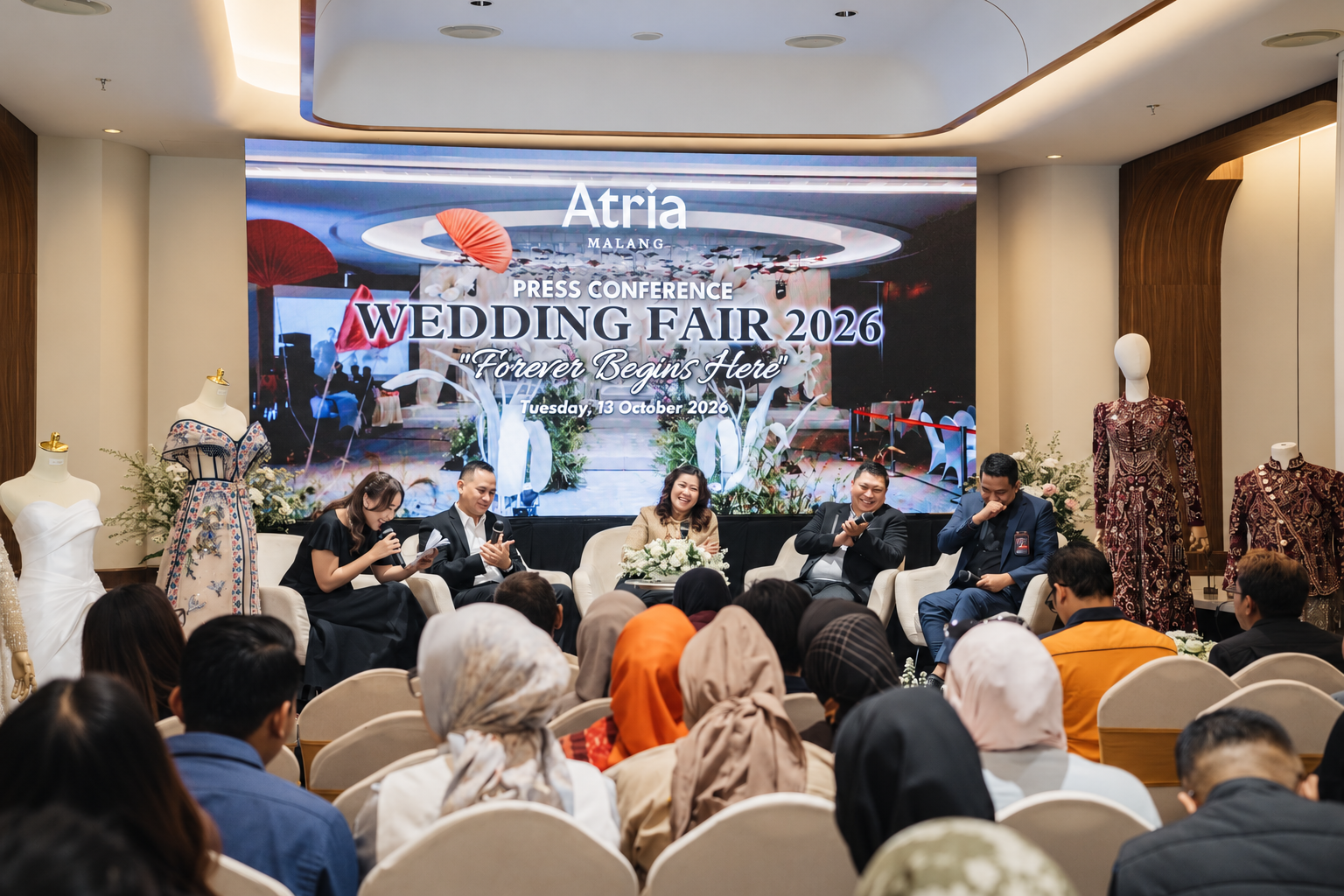 Prescon Atria Wedding Fair 2026, Perkenalkan 20 Wedding Partner Dengan Dua Konsep Pernikahan