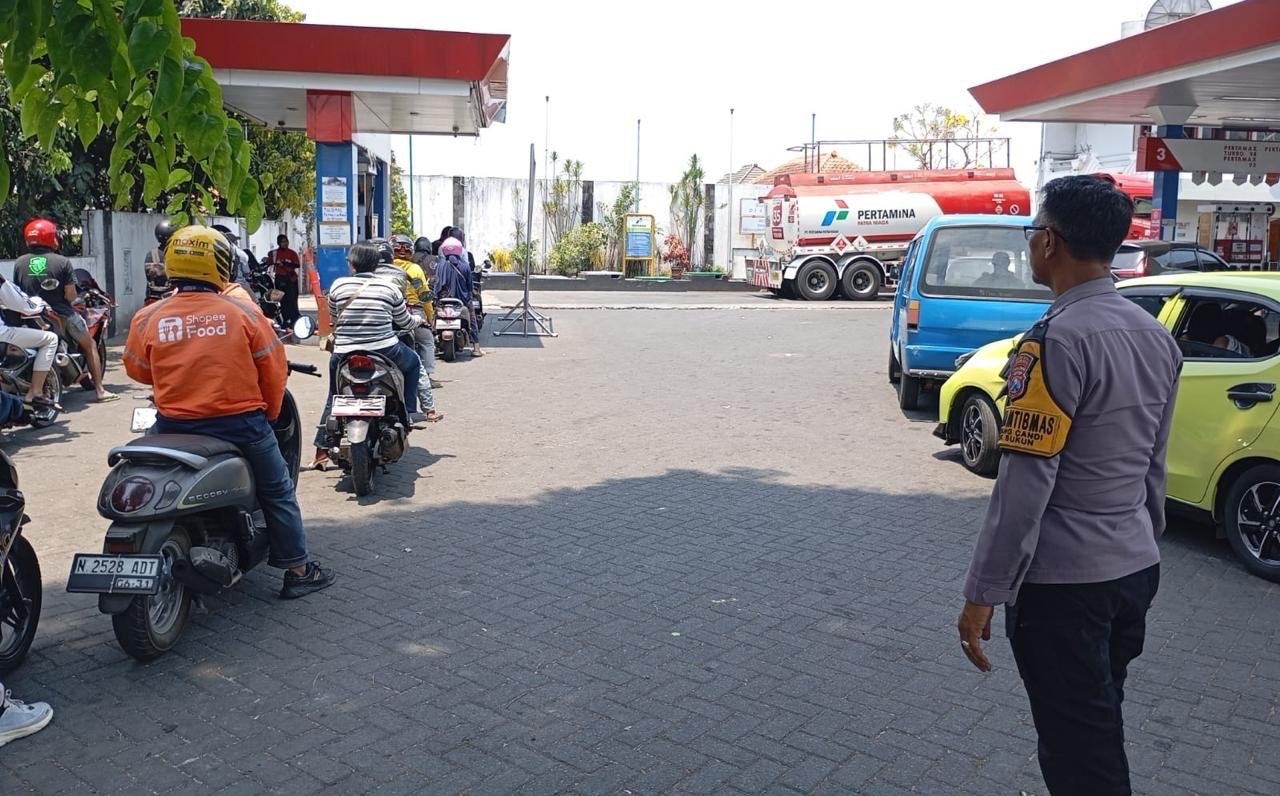 Polisi Pantau 24 SPBU di Kota Malang, Sejumlah BBM Kosong