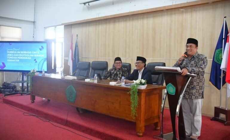 FTIK UIN Malang Bahas Kurikulum Berbasis Cinta dan Ekoteologi untuk Pendidikan Karakter