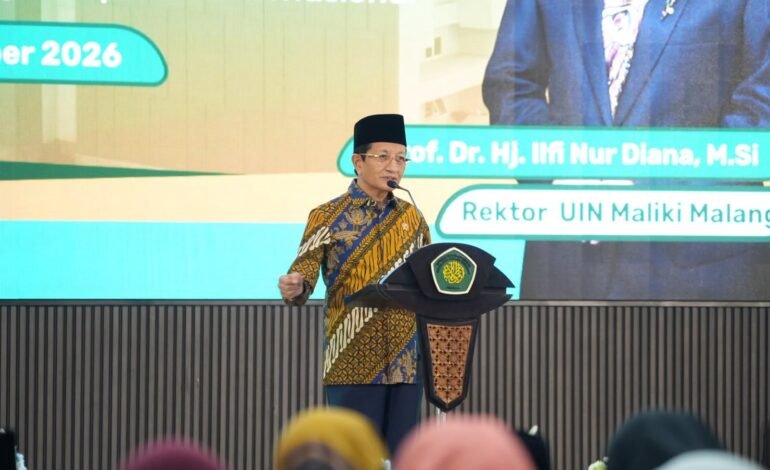 Menag Nasaruddin Umar: Kuliah Jangan Berhenti pada Gelar, Cari Keberkahan