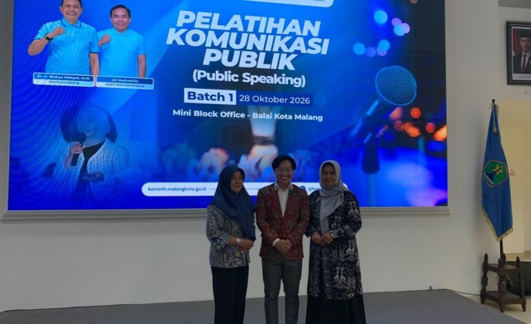 Diskominfo Kota Malang Latih 266 Warga Public Speaking, Tekankan Etika Komunikasi