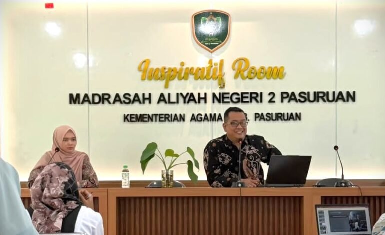 Prodi MPI FTIK UIN Malang Gelar Workshop Transformasi Madrasah Digital di MAN 2 Pasuruan