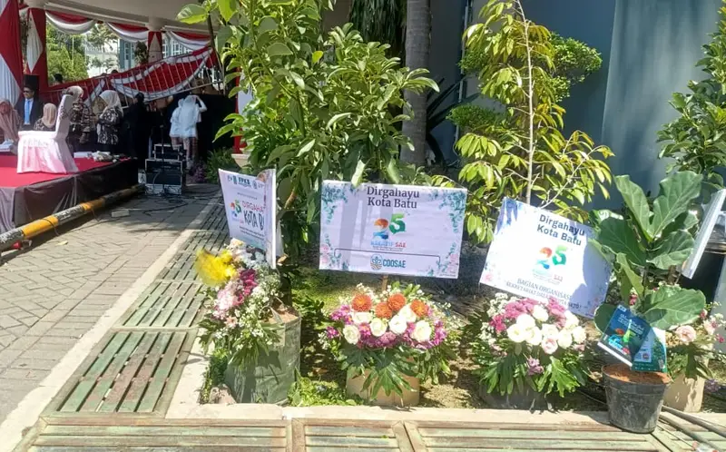 HUT Ke-25 Kota Batu, Pemkot Ajak Masyarakat Tanam Pohon