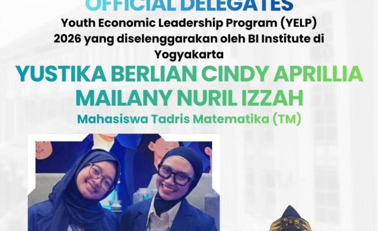 Dua Mahasiswa Matematika FTIK UIN Malang Lolos YELP 2026