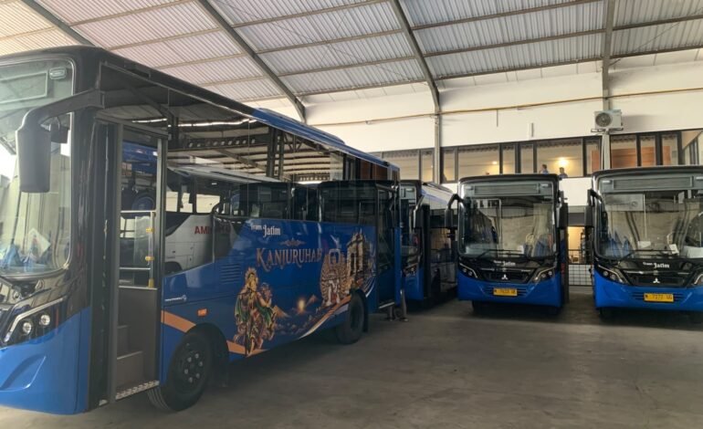 15 Bus Trans Jatim Koridor Malang–Kepanjen Siap Beroperasi 30 Oktober