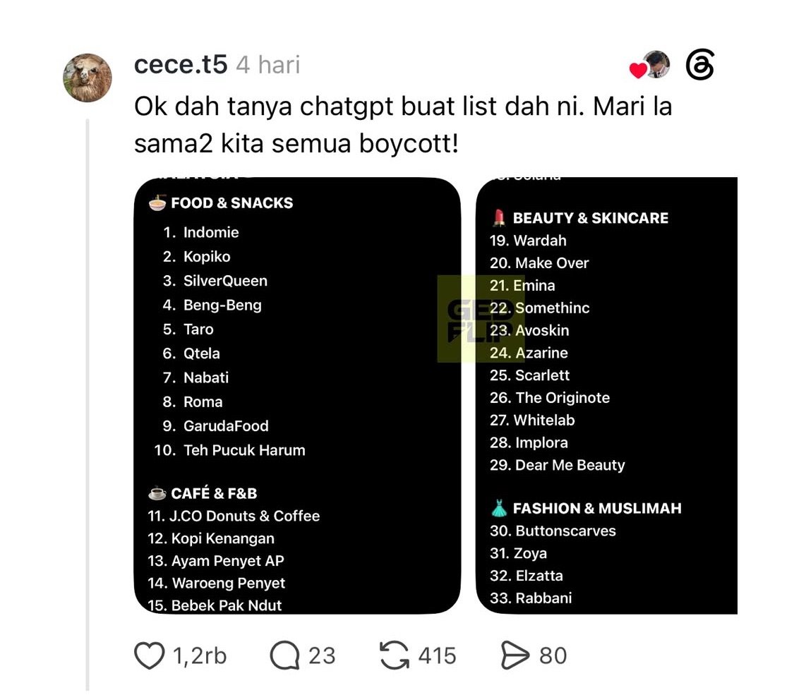 Perseteruan Indonesia-Malaysia Memanas, Produk RI Diserukan Diboikot