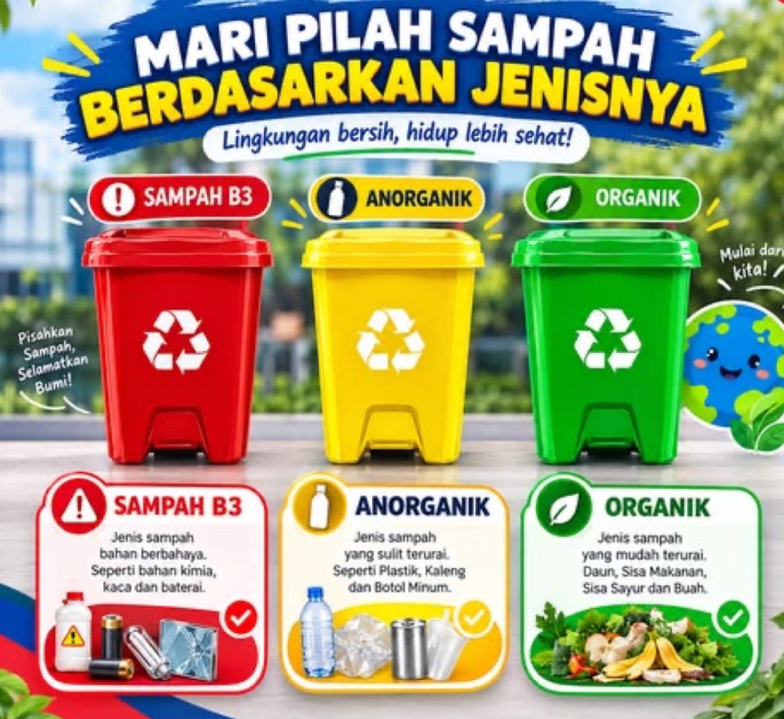 Sampah Rumah Tangga Jangan Asal Buang! Ini Cara Memilah yang Benar